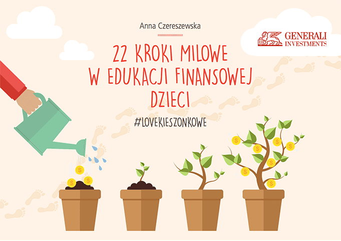 Ebook - 22 kroki milowe w edukacji finansowej dzieci