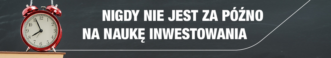 Nigdy nie jest za późno na naukę inwestowania