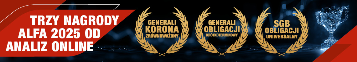 Trzy subfundusze z nagrodą Alfa 2025 od Analiz Online